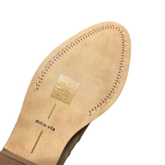 NWOT Dolce Vita Titus Suede Leather Slip On women's ankle booties size 9 - Picture 8 of 8